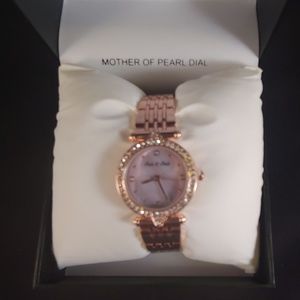 Brand New Rose Gold w/Crystals Watch